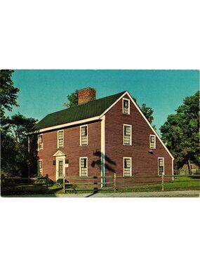 Birthplace Of John Adams 2nd President 1735 Saltbox Home Quincy Massachusetts